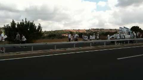 Walk for Gilad Shalit Maalot to Nahariya