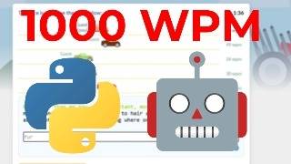 Celebrity Coding the Ultimate Typing Bot with Python Profile