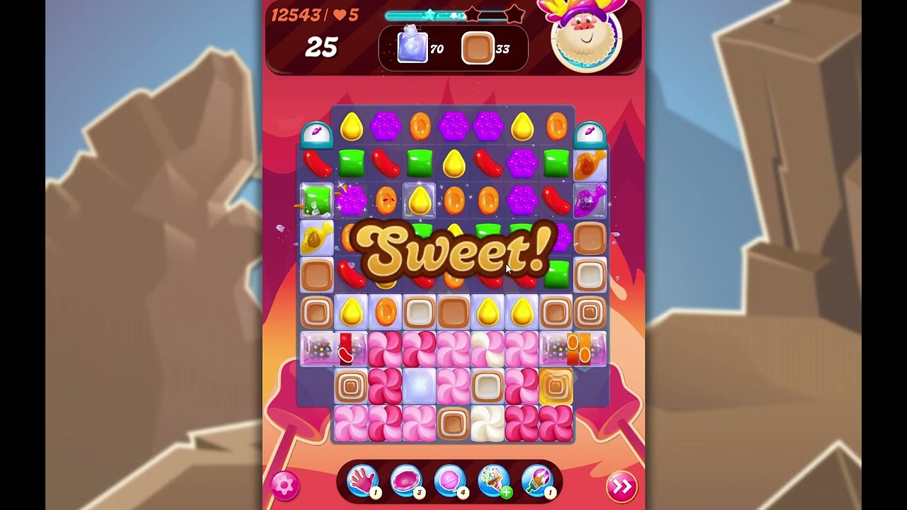 Candy Crush Saga Level 12543 - YouTube