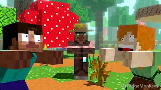 Hot Alex and Steve Life in Minecraft Animation