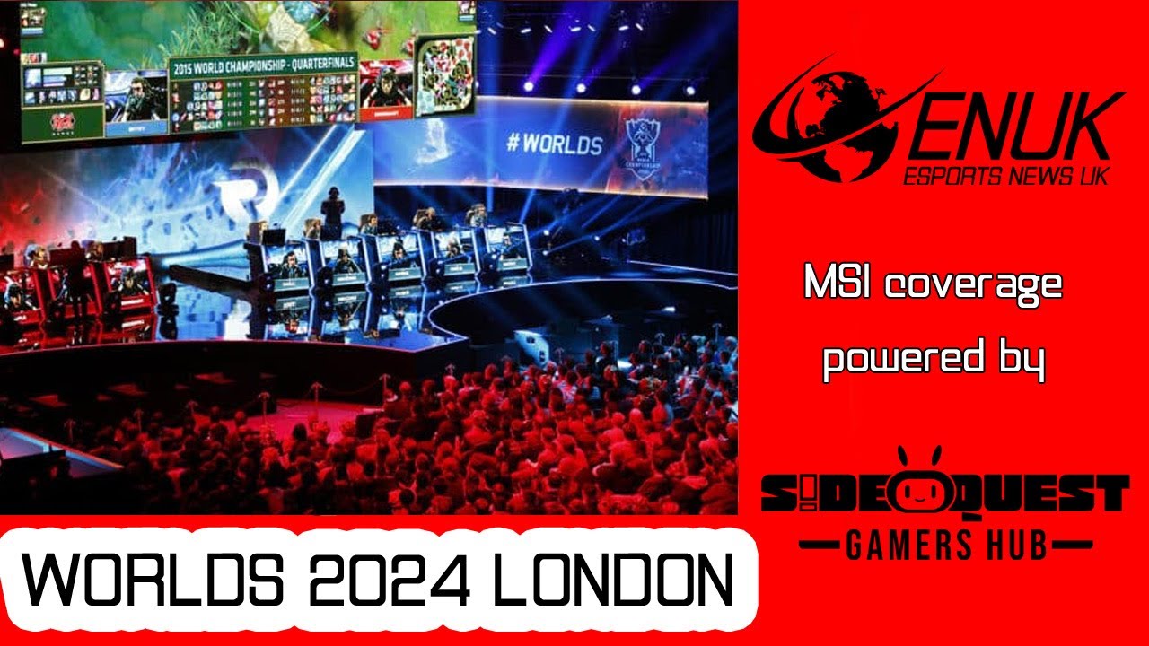 Worlds 2024 in London 'a real possibility' (video from ENUK Twitch