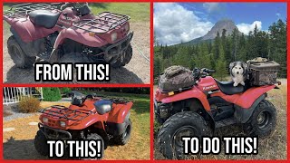 ATV Camping on a Budget - Part 1 | Beginners Guide to Setting up an ATV for Camping