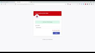 LUCG New Applicant Tutorial