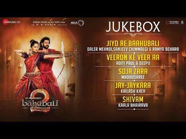 Baahubali 2 The Conclusion - Full Movie Audio Jukebox | Prabhas & Anushka Shetty | M.M.Kreem | HINDI class=