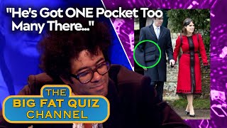 Richard Ayoade Observes Royal Suit Pocket Oddity | Big Fat Quiz