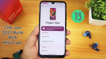 ProjectElixir v3.5 On Redmi Note 7 Pro! [13/01/2023 Build]