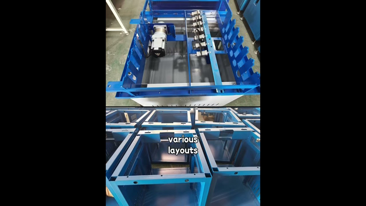 Space saving features of narrow belt sorting machines 