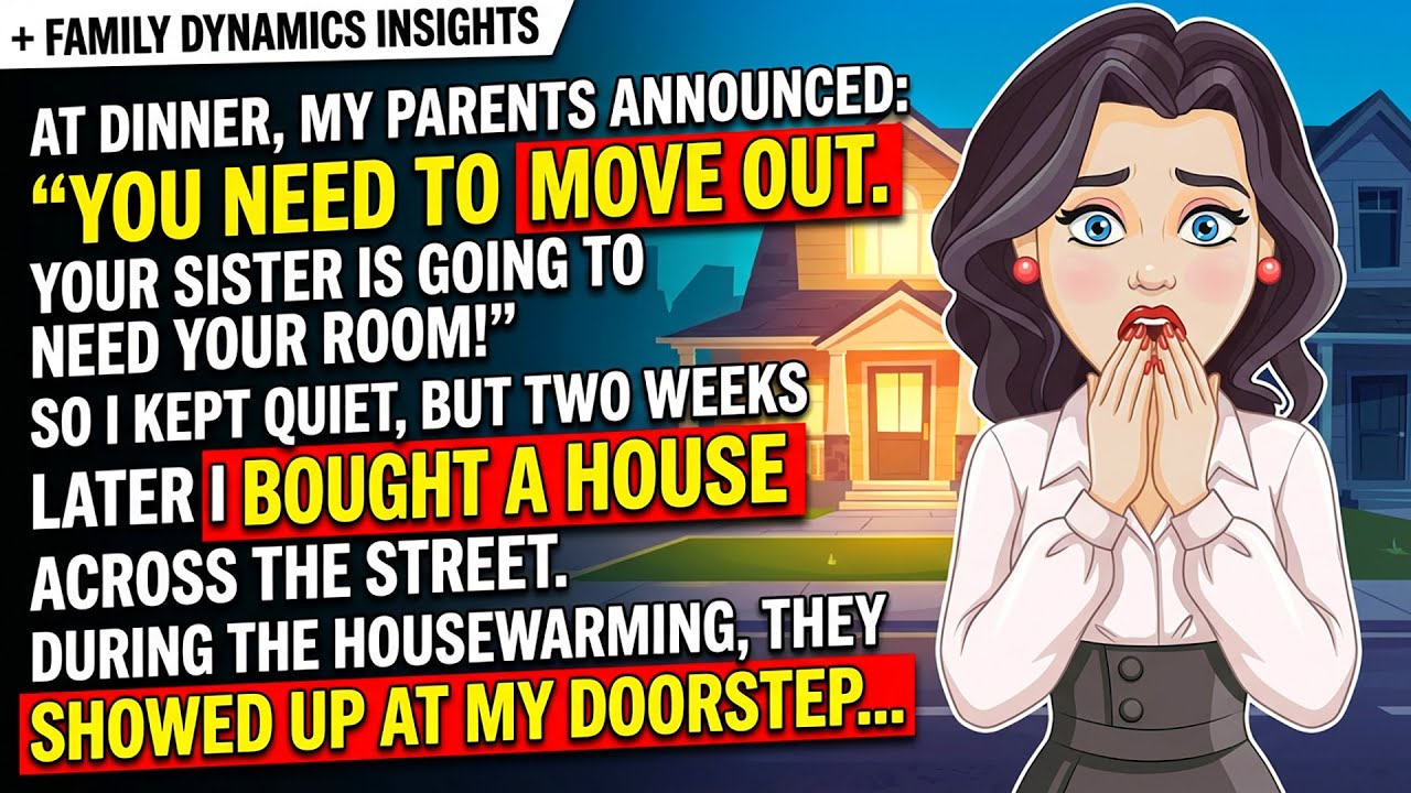 За ужином родители объявили: «Тебе нужно съехать!» Поэтому я купил дом через дорогу...