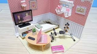 Accessories for dollhouse Miniature Re-Ment　ズボラちゃんのお部屋事情娃娃配件　인형 집 소품　ぷちサンプル