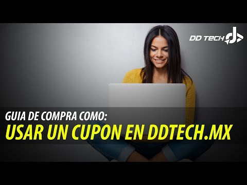 Como usar un cupón de descuento en ddtech.mx