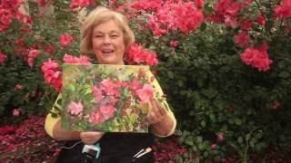 Paint Wild Red Roses -- Rose Painting Lesson Paint Wild Red Roses -- Rose Painting Lesson