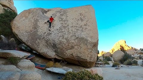 Joshua Tree Bouldering: The Funktion V3***