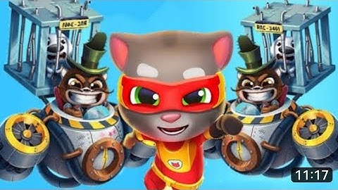 Talking Tom Hero Dash & Talking Tom Time Rush, don