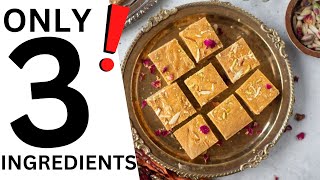 साबूदाना बर्फी | Tapioca Barfi Recipe | Only THREE ingredients