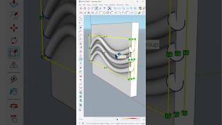 SketchUp tips 🌟 Check out this parametric wall I designed in SketchUp! 🎨📐 #sketchup #nicetower