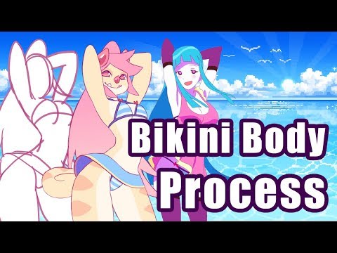 *READ DESC* Bikini Body | Animation & Time Lapse Process - *READ DESC* Bikini Body | Animation & Time Lapse Process