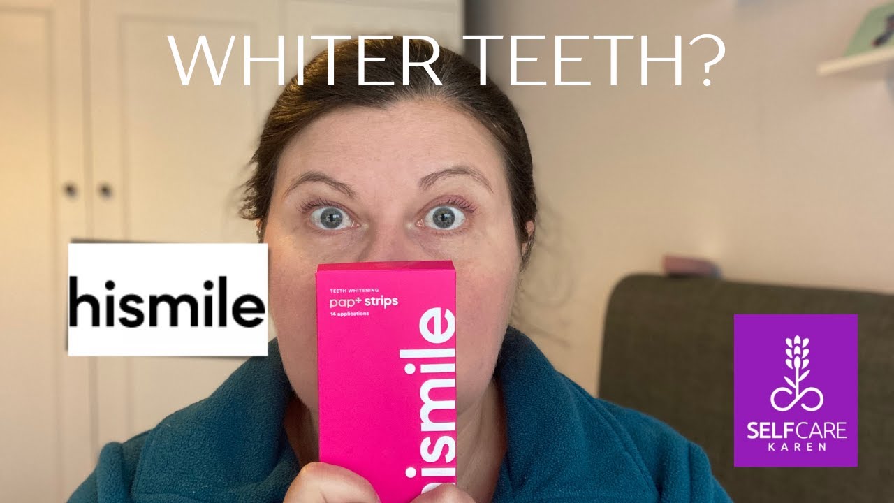 Hismile teeth whitening pap + strips 🔥 whitening stained teeth 🔥