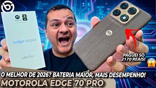Edge 70 Pro - O MELHOR de 2026 ? TÁ NA MÃO! E com Preço CAMPEÃO!