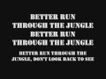 CCR Run Through The Jungle w/ Lyrics