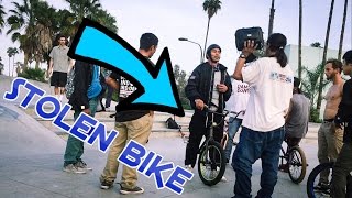 CONFRONTING A BIKE THIEF AT THE SKATEPARK
