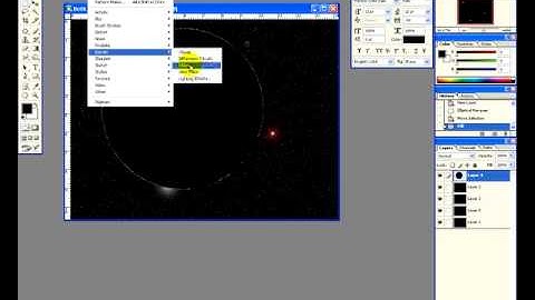 Create a space scene in Photoshop CS - part 3