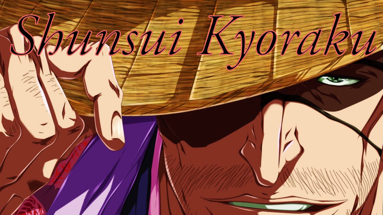 Captain of Squad 8 Basically Shunsui Kyoraku (Bleach Character