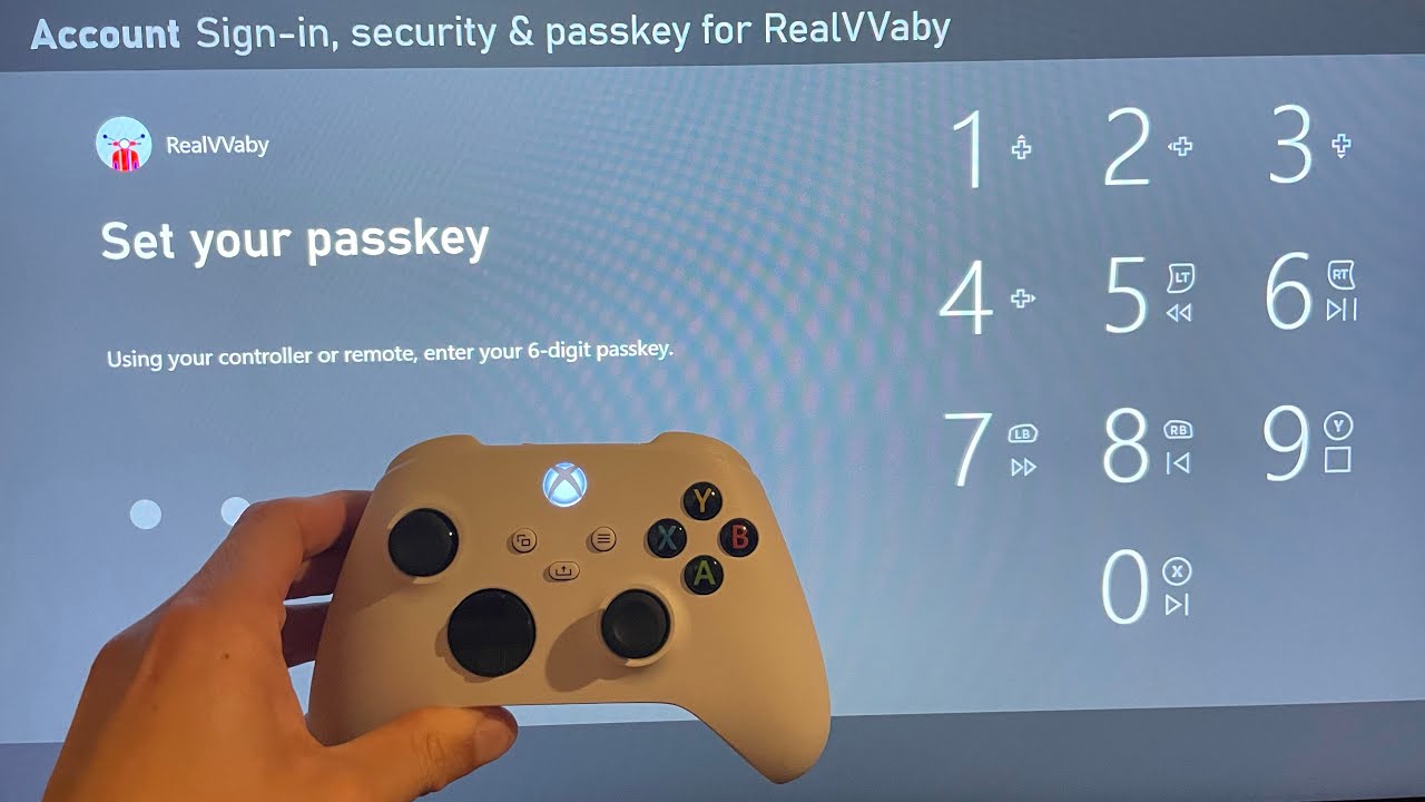 Xbox Series X/S: How to Create & Set Passkey Tutorial! (For Beginners ...