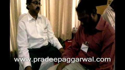 Hypnosis -- Participants practicing during a workshop.