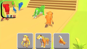 Animal Shape Shifting ​- All Levels Gameplay Android,ios (Part 2)