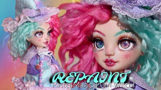 REPAINT ! Pastel Magical Girl Witch OOAK Rainbow High Poppy Rowan Custom Doll Tutorial •JackyOhhh