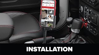 WeatherTech CupFone®: Extension Installation