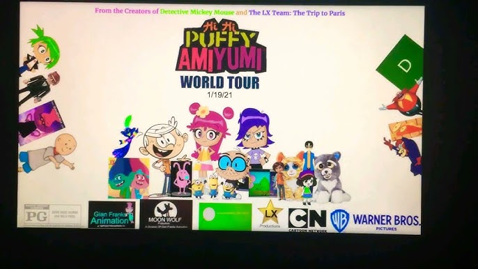 Hi Hi Puffy AmiYumi The Movie 2024 Poster : r/WarnerBros