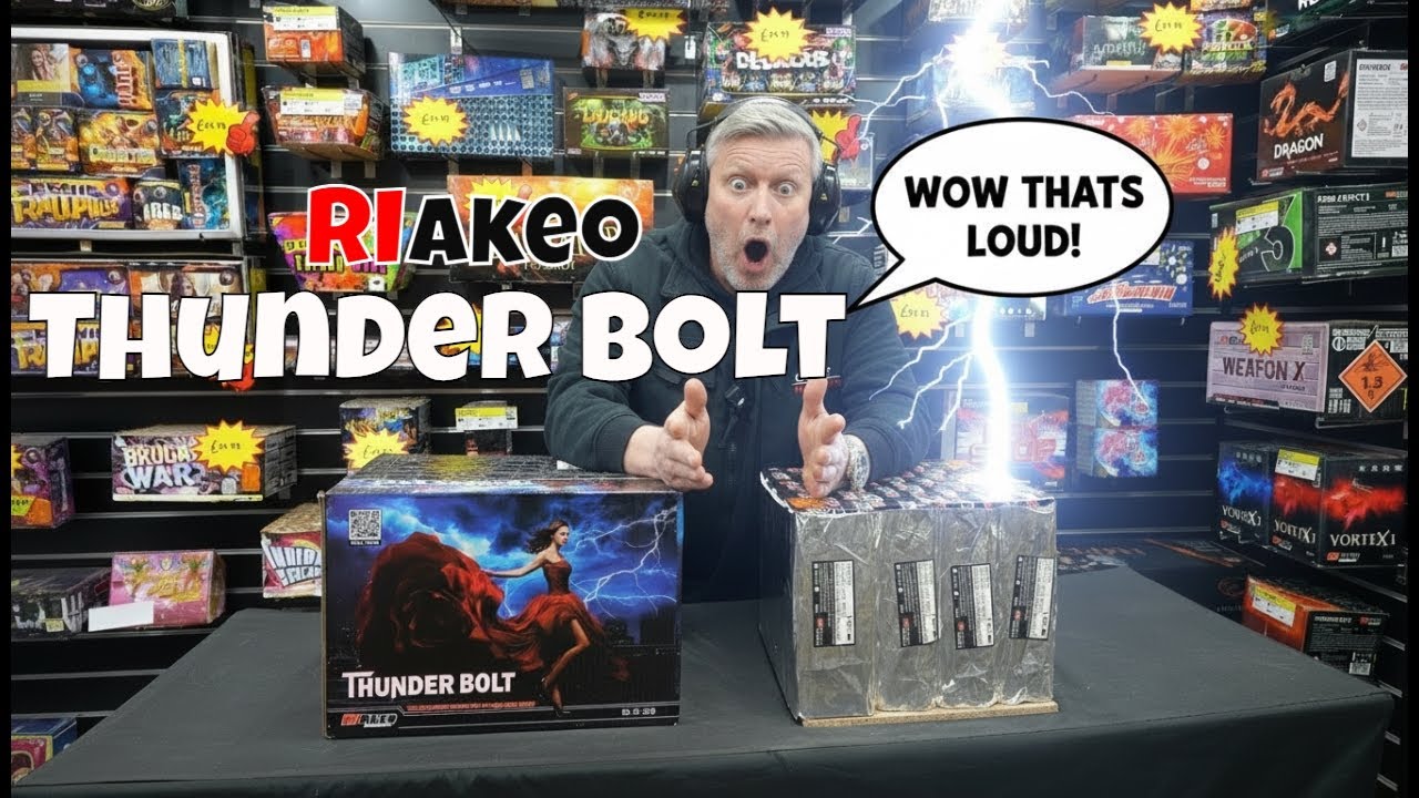 Thunder Bolt от Riakeo – ВАУ, как громко! Нужны защитные наушники.