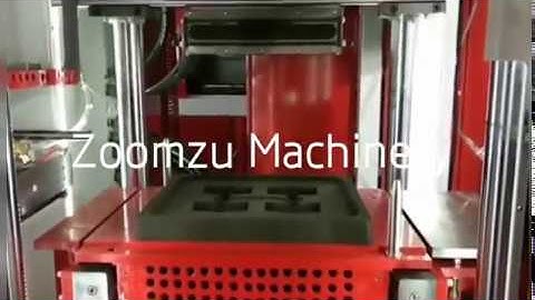 Bottom part slip-out for core setting green sand molding machine