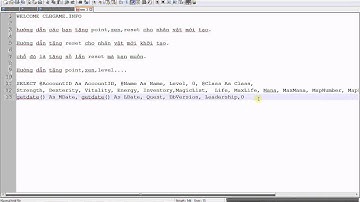 Hướng Dẫn Tặng Reset,Level,Point,Zen Muonline - CLBGAME.INFO