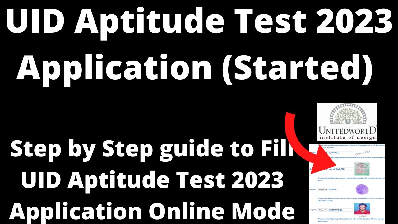 uid-aptitude-test-2023-application-started-how-to-fill-uid-aptitude-test-2023-application