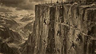 How Workers Carved a Road Into a Cliff 3,000 Feet Above a Glacier Valley With Hand Drills