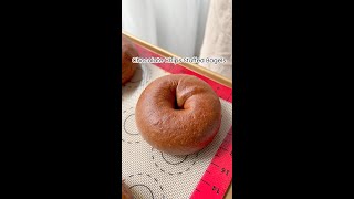 Chocolate Chips Stuffed Bagels by U- Taste 4,198 views 5 months ago 3 minutes, 30 seconds
