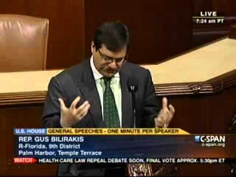 Rep. Gus Bilirakis Discusses Replacing Obamacare on House Floor