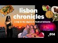 lisbon chronicles | visiting the algarve, going to festival iminente & wfh 🏖🎪