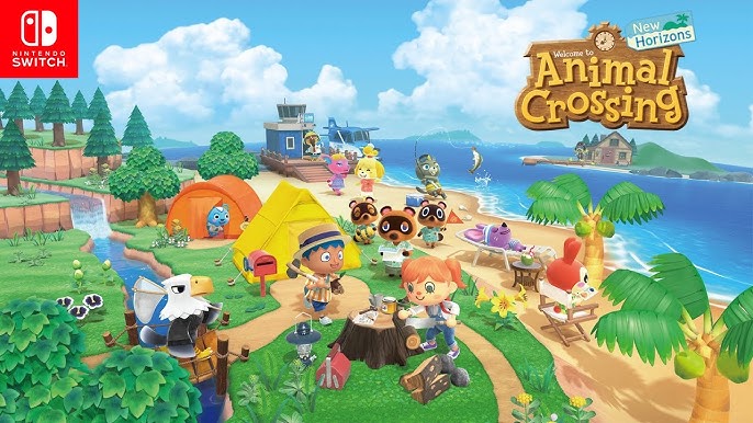 Unboxing: Animal Crossing New Horizons Logo Light by Paladone - YouTube
