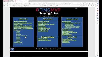 Accessing the TIMS MVP Training Guide