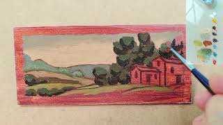 The Mona Lisa Thief? (And How to Paint Landscapes)