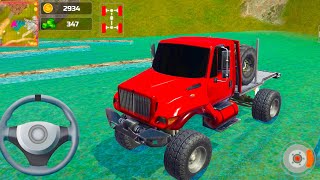 Truck Monster Stunts 3D Game - Monster Truck Offroad Racing - Android Gameplay screenshot 1