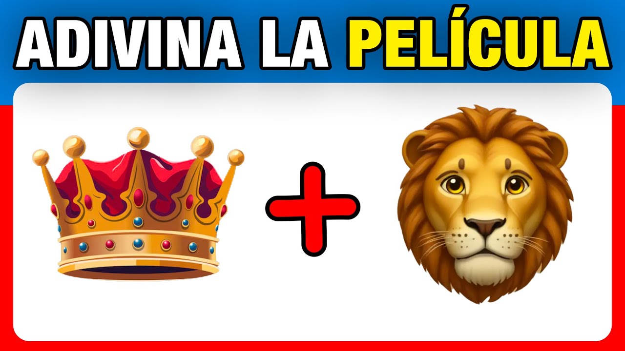 ADIVINA la Película de DISNEY con EMOJIS 🎬🍿 Sólo el 1% puede | Disney