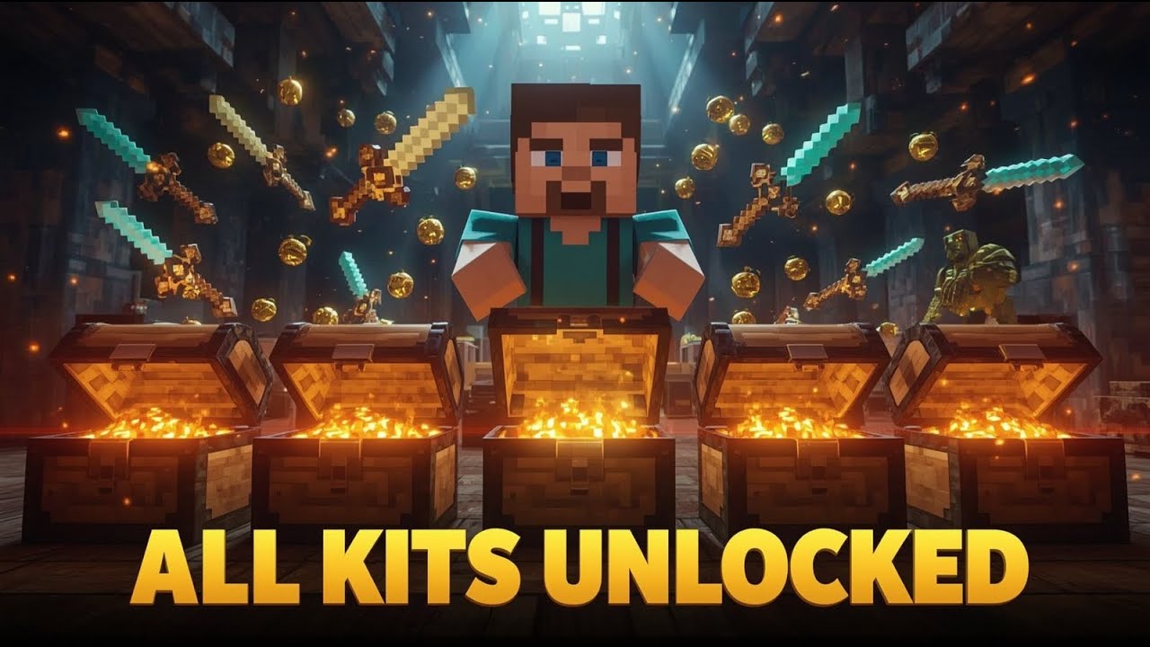 Claiming EVERY Kit on This Minecraft Server! - YouTube