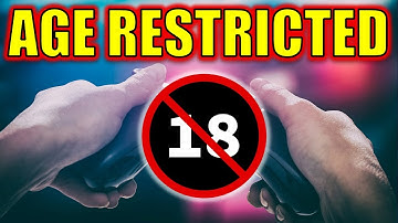 YouTube is AGE RESTRICTING Violent Video Games...