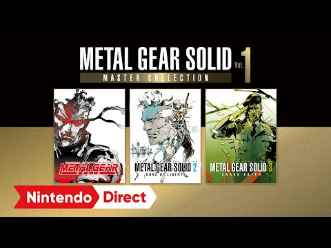 Metal Gear Solid: Master Collection Vol. 1 llegará el 24 de octubre (Nintendo Switch)