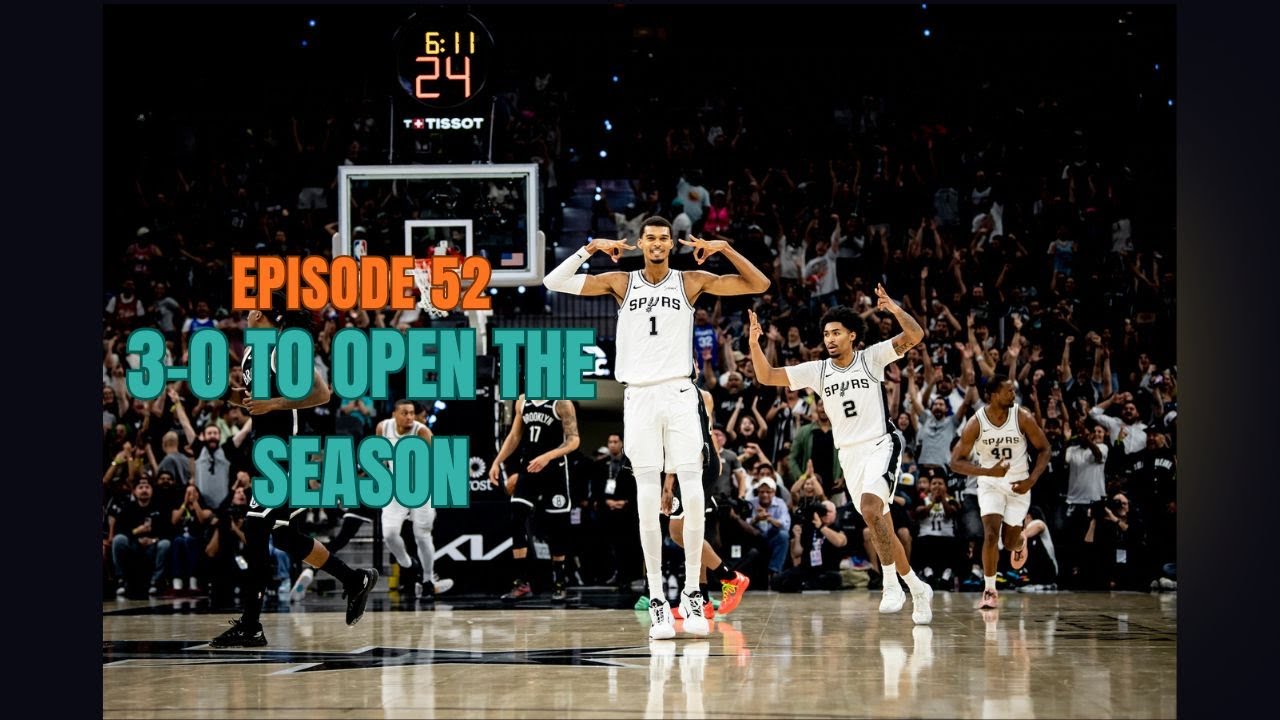 The Spurs Open the Season 3-0