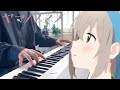 【ヤマノススメop】『夏色プレゼント』ピアノで弾いてみた!!【耳コピ】